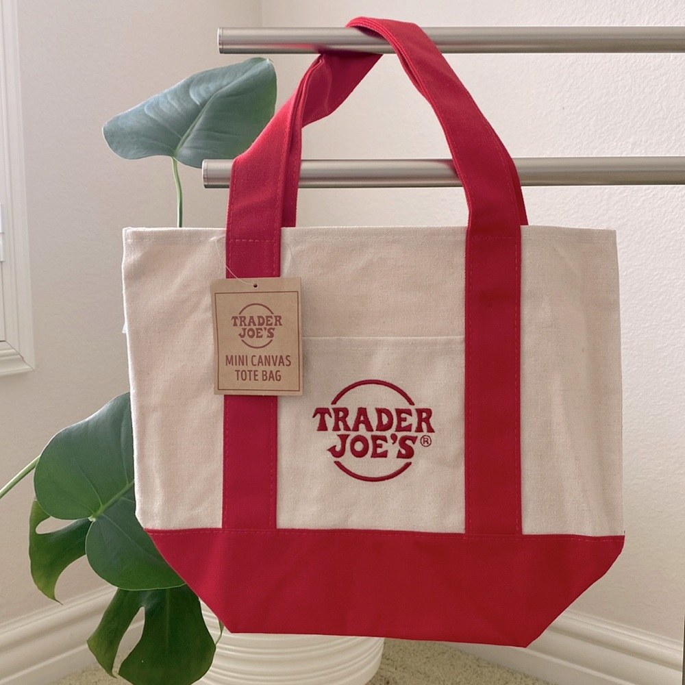 Trader Joe’s Mini Canvas Tote Bag